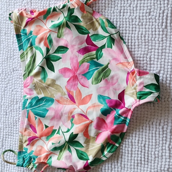 Hurley floral bikini bottom moderate coverage - Picture 2 of 11